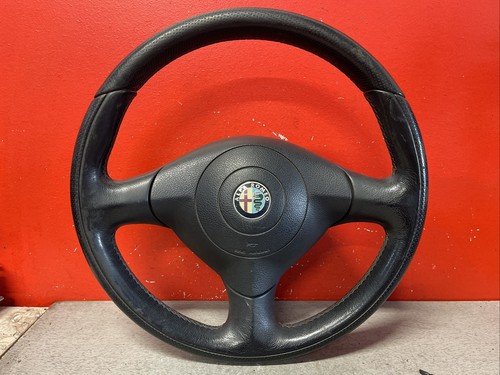 Volant cuir noir alfa romeo - noir,